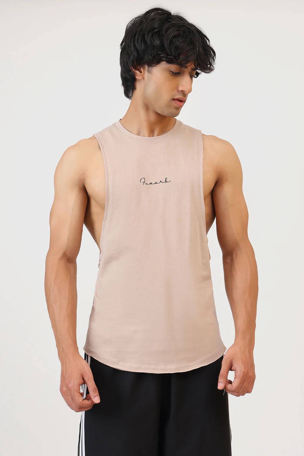Fortis Deep Arm Tank Beige - Image 4