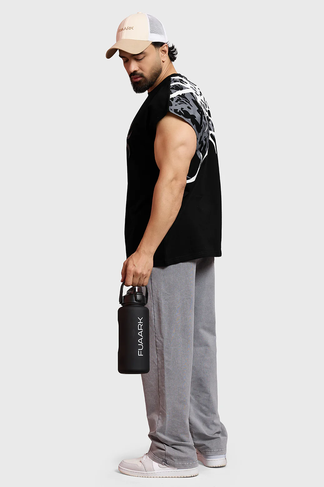 Grim Capsleeve Tank Black - Image 2