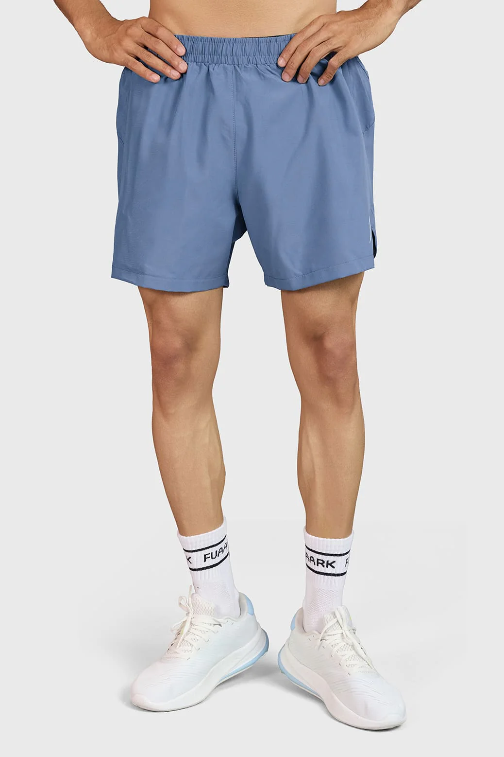 Hyper 5" Running  Shorts Light Grey - Image 5