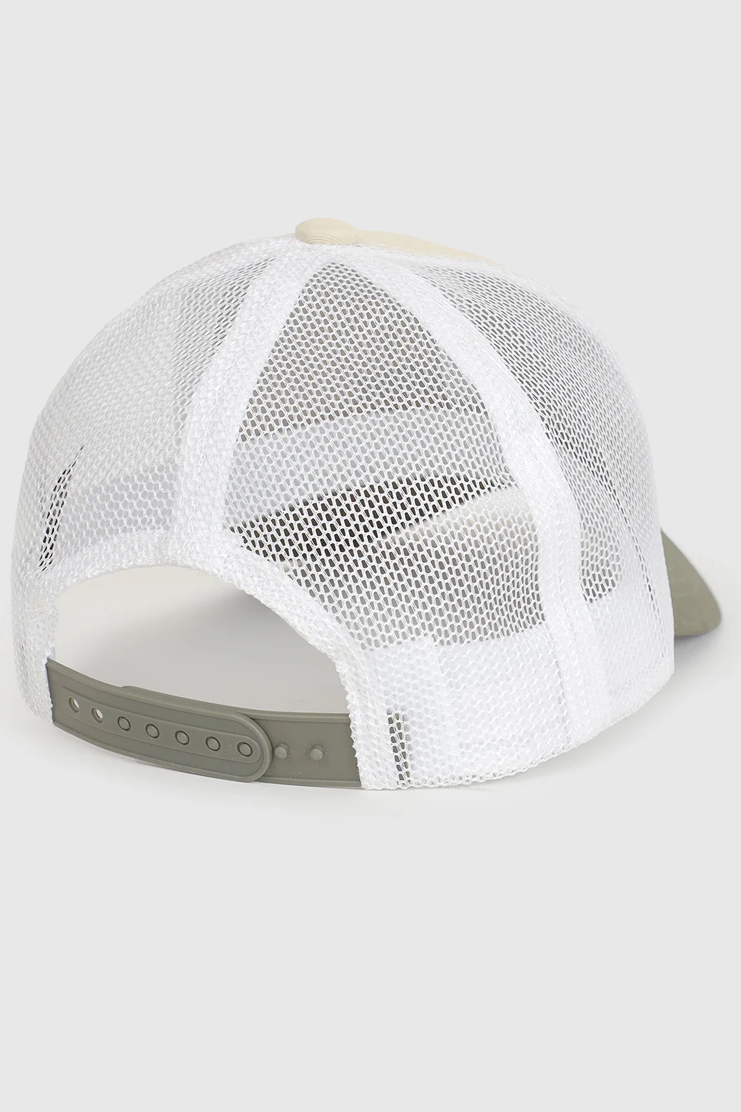 Sleek Trucker  Cap Beige/Olive - Image 3